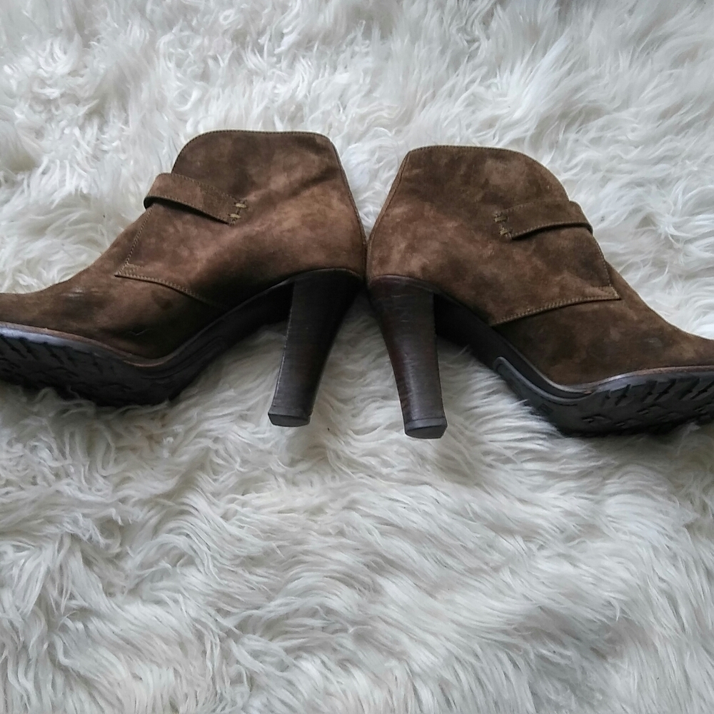 Ralph Lauren Collection Suede Ankle Boots - Picture 9 of 12